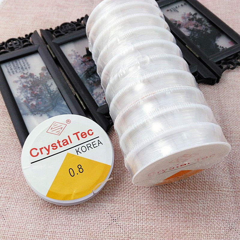 DIY Crystal elastic rope 10pcs for one set