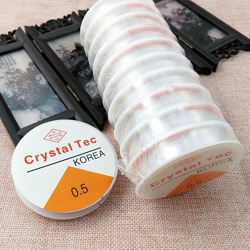 DIY Crystal elastic rope 10pcs for one set