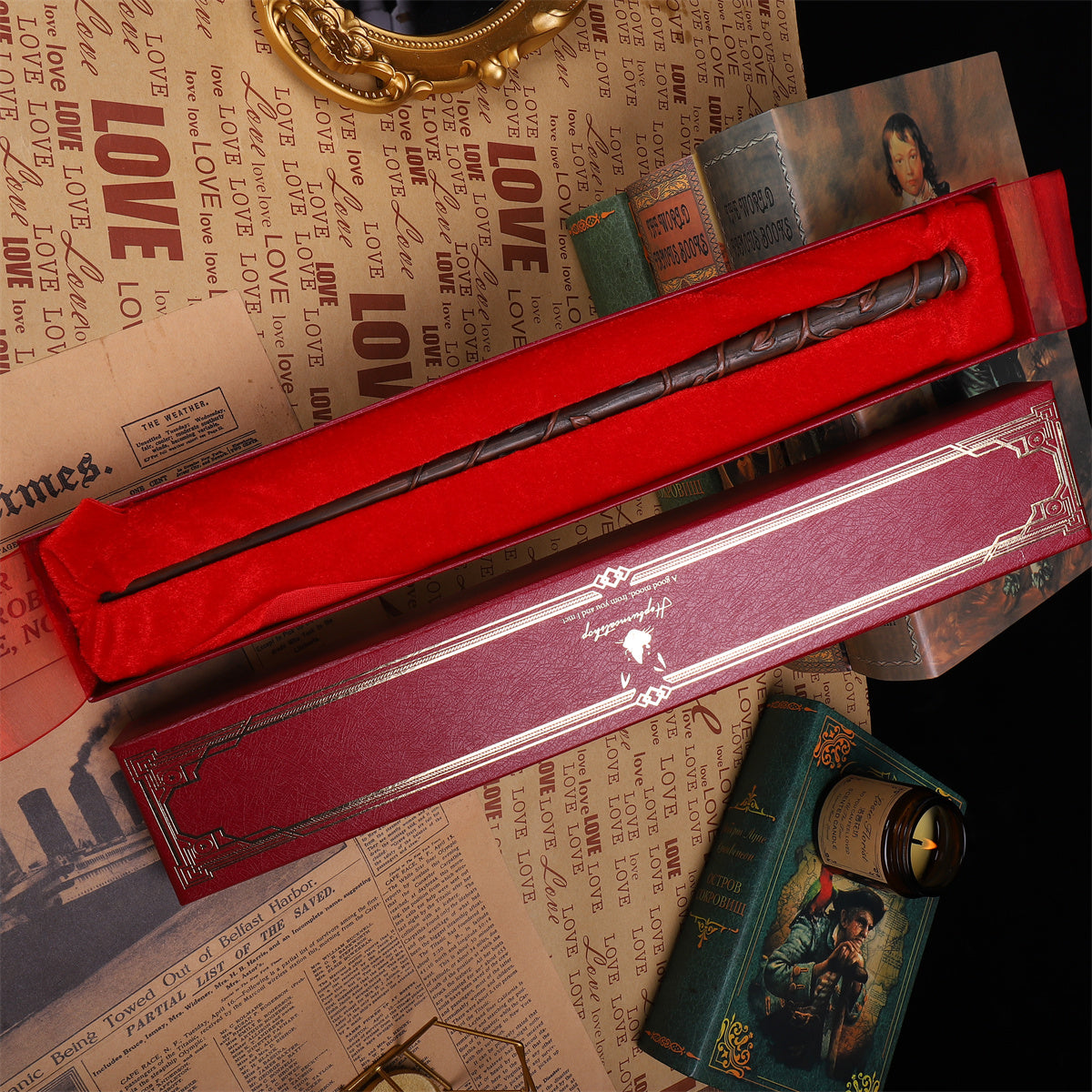 Hermione Granger's Wand with Wand Box