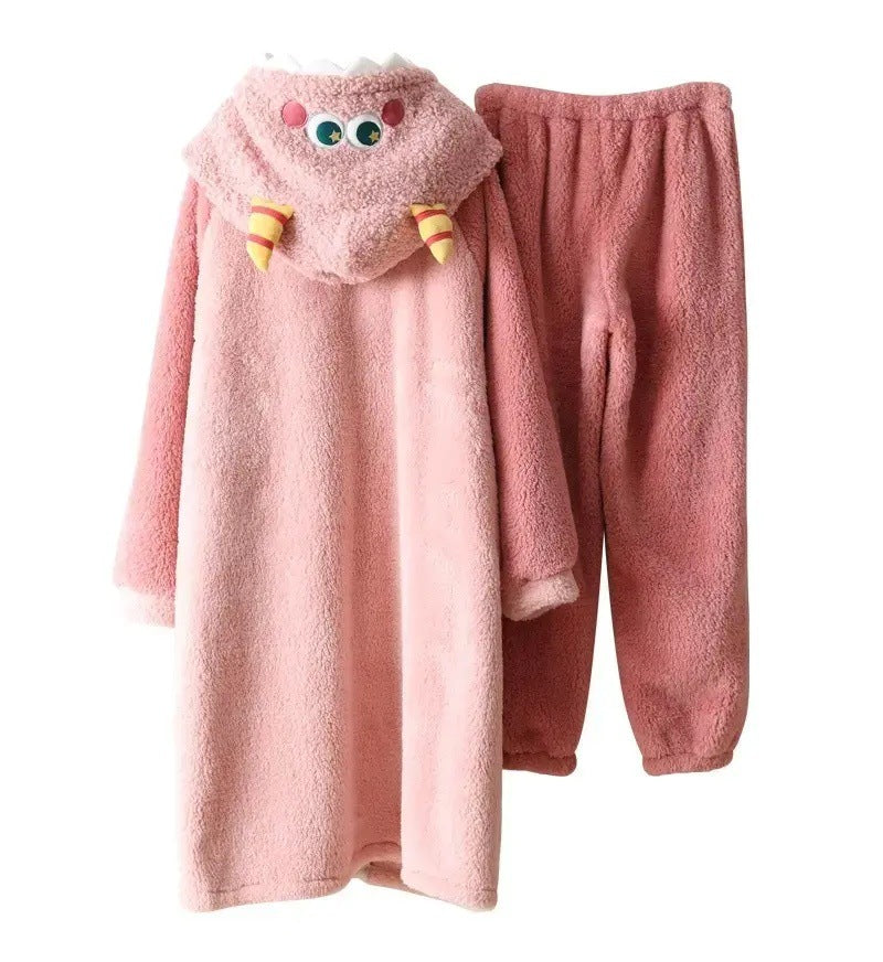 Little Monster Cute Loungewear Oversize For Woman and Men Wearing Loose and Comfortable